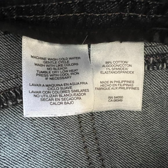 JONES NEW YORK SPORT STRAIGHT LEG STRETCH DENIM JEANS - Picture 5 of 5